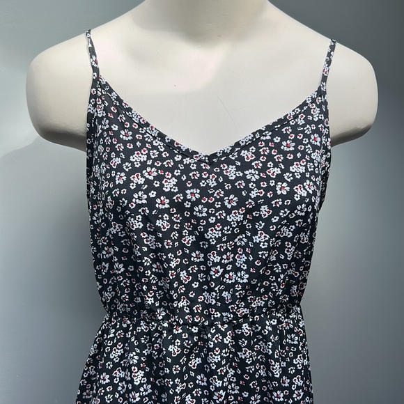 Shein Floral Maxi Dress with asymmetrical hemline - Picture 2 of 9